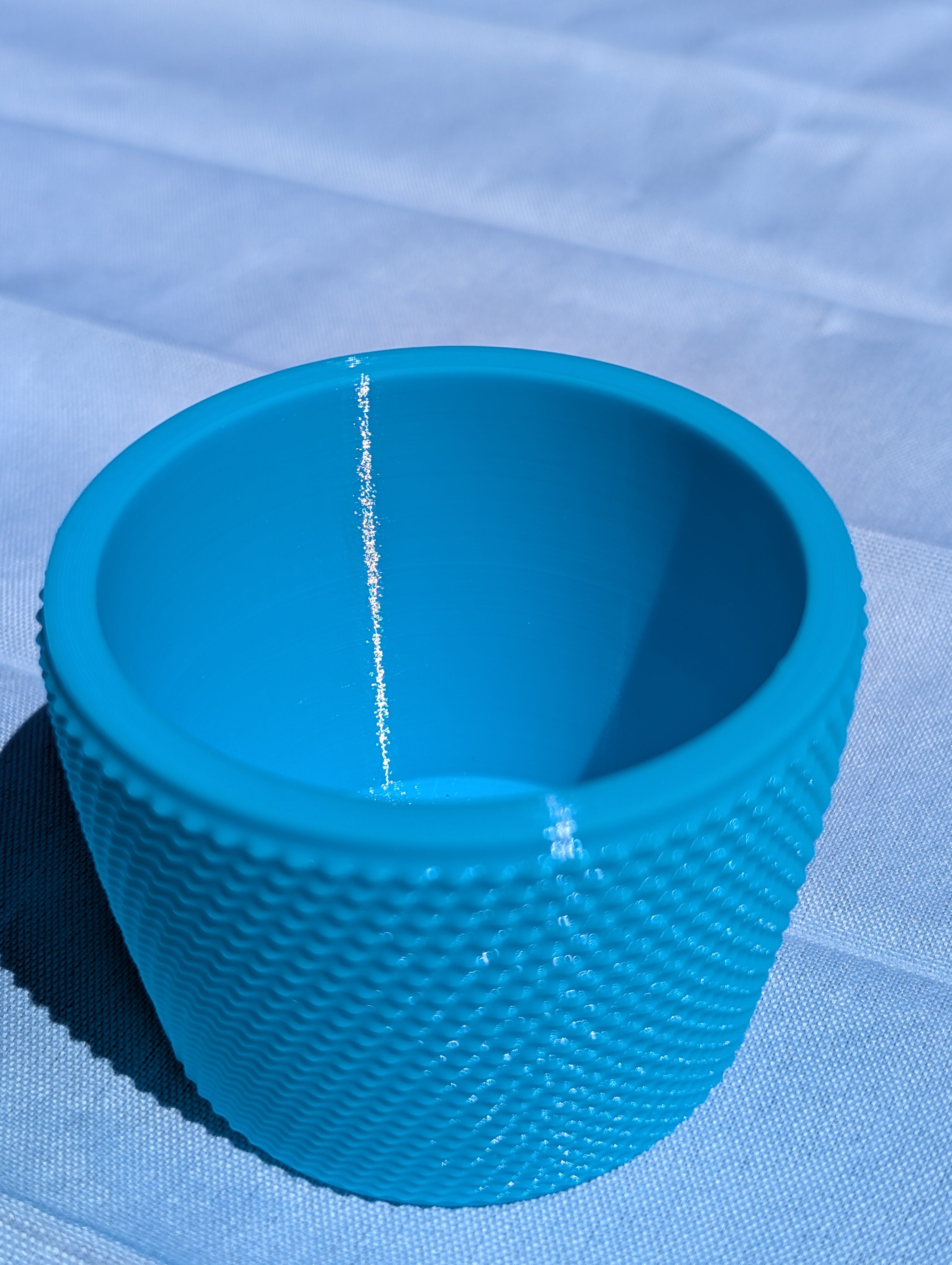 Small Studded Textured Plant Pot